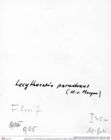 Historisches Foto (Rückseite) von Lecythocaris paradoxa (von Meyer, 1858) (NHMW-AFW-GEO-BACHMAYER-FOTO-1990-0041-0905)